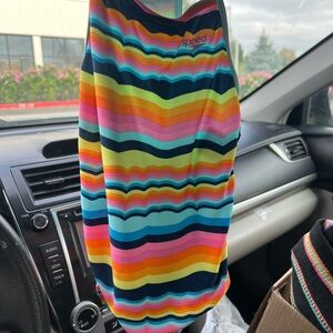 Speedo Kids Swim One Piece - Multicolor Stripes